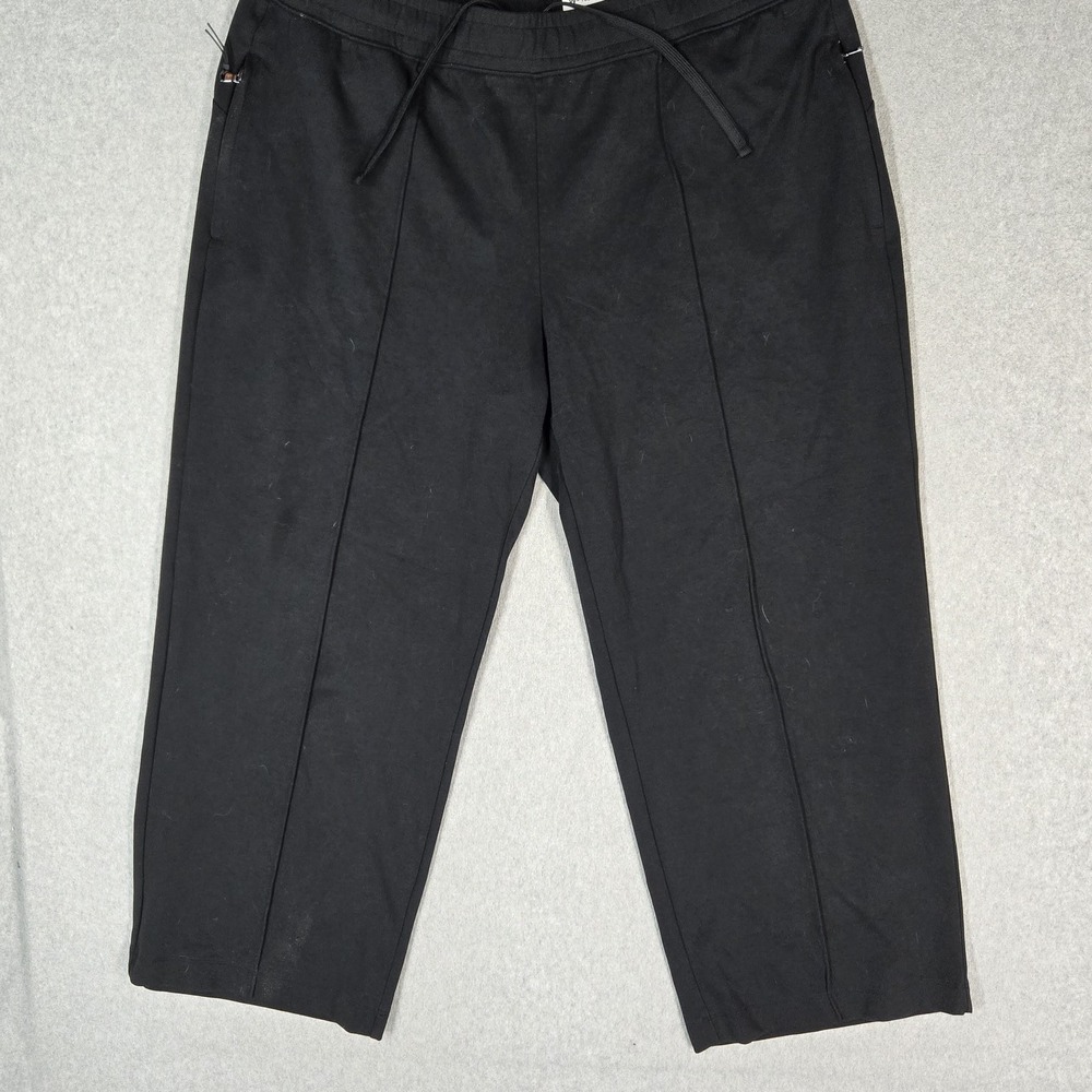 Old Navy Women‎ Activewear Pants XXL Black Sweatpants Dynamic Fleece High Rise